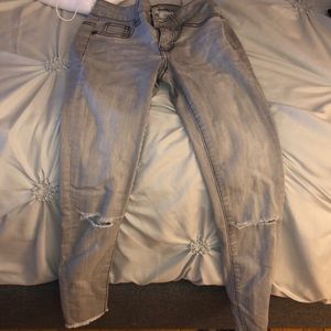 Gray Wet Seal ankle cut Jeggings